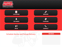 Tablet Screenshot of greasemonkeyidaho.com